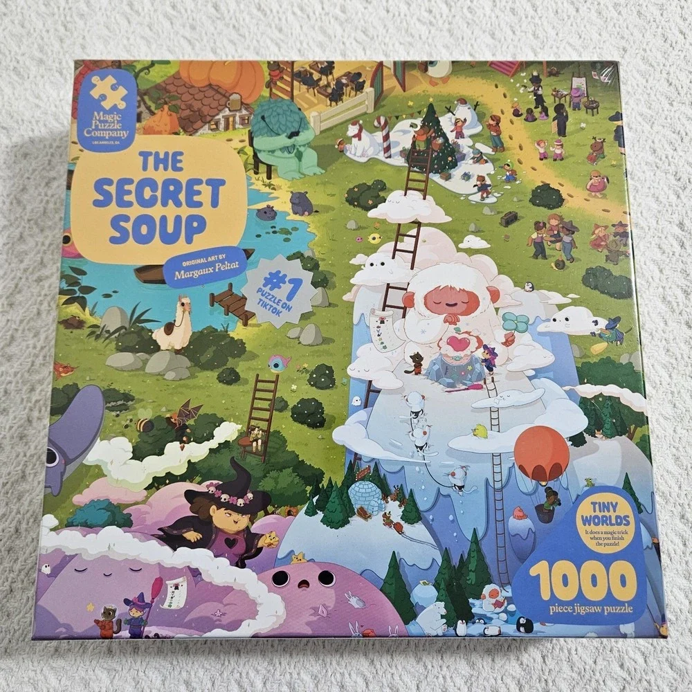 The‎ Secret Soup • 1000 Piece Jigsaw Puzzle The Magic Puzzle Company Sealed New